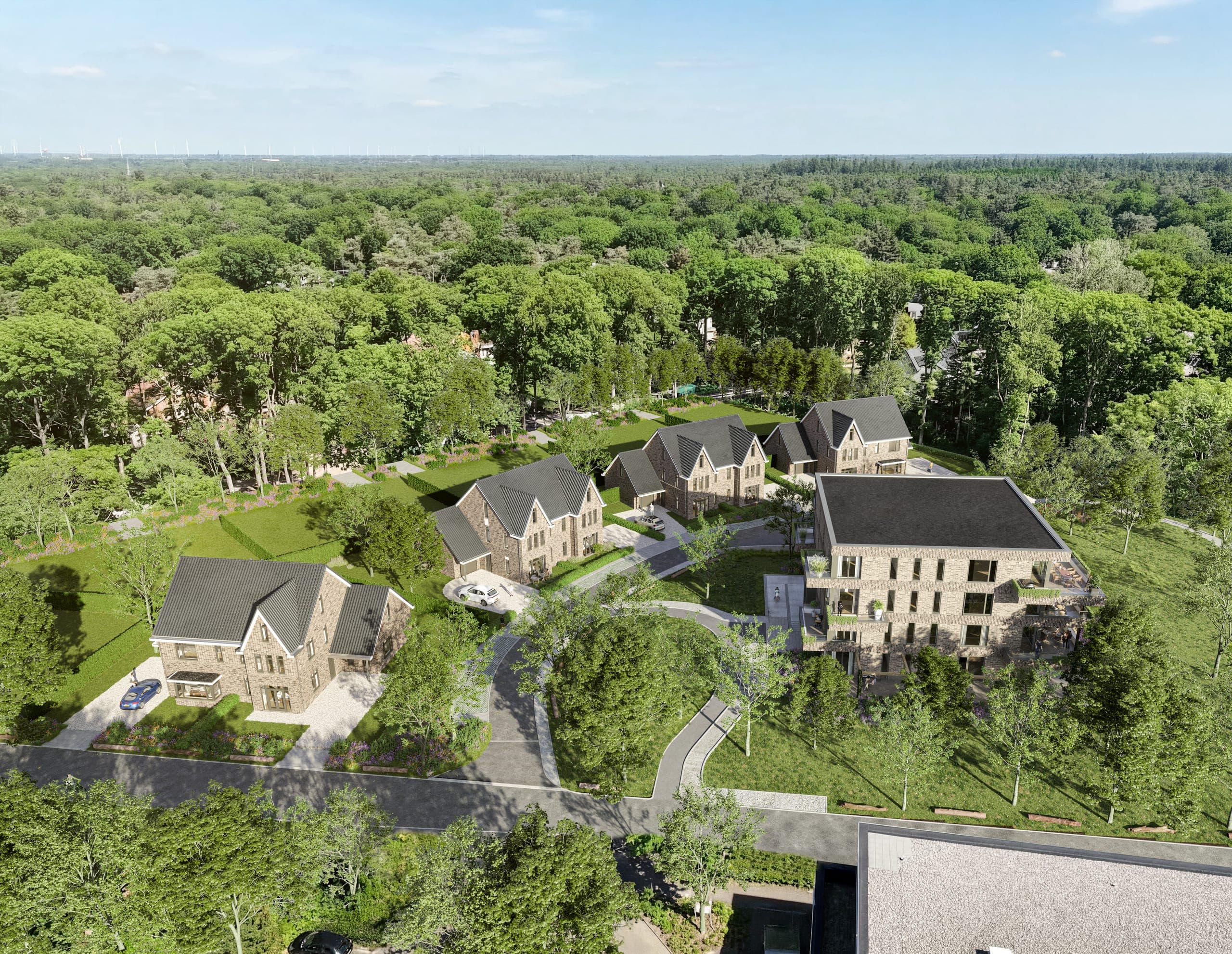 Vogelvlucht over Oranjepark
